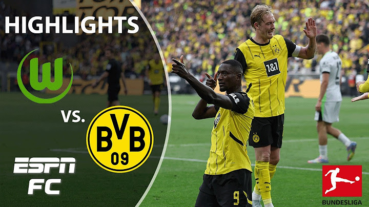 UCL HOPES ALIVE 🔥 Wolfsburg vs. Borussia Dortmund | Bundesliga Highlights | ESPN FC