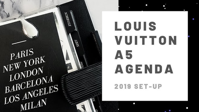 Lined Planner Refills Fits For Louis Vuitton GM Agenda-LV Large A5 inserts  GM01