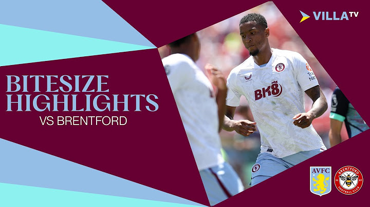BITESIZE HIGHLIGHTS | Aston Villa 3-3 Brentford