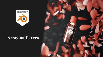 [Tut] Array on Curves for Instances Flowing along Curves - Blender Geometry Nodes preset 4.5