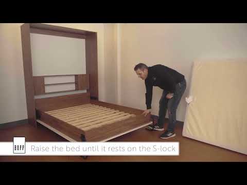 Disassembly of a BOFF wall bed