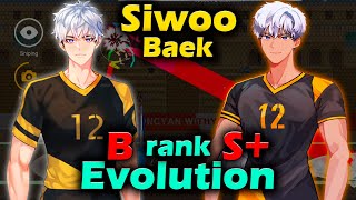 Siwoo Baek. Evolution from B to S + rank. All Characteristics. The Spike. Volleyball 3x3 screenshot 5