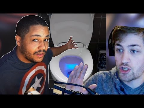 Greek Destroys Sodapoppins toilet