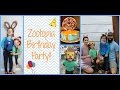 Zootopia Birthday Party!!  Ideas + vlog!