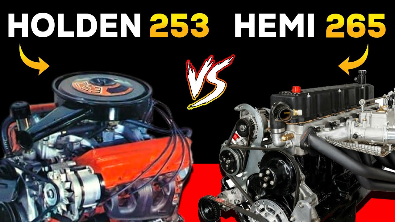The Holden 253 vs The Chrysler Hemi 265 | Who Was The King?
