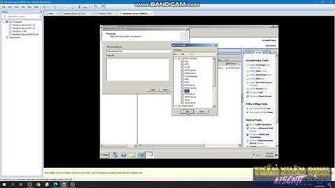 Tạo rule cho phép mọi User sử dụng mail SMTP + POP3