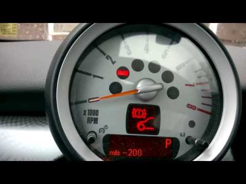Resetting brake pad service indicator R56 MINI Cooper S