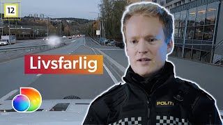 Ruspåvirket og aggressiv sjåfør mister førerkortet | Politiet Tango 38 | discovery+ Norge