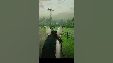 Horse ride around Saint Denis #reddeadredemption2 #naturesounds #campfirecooking