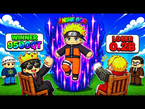 I Bid for Most Expensive ANIME in BID FOR ANIME | ROBLOX 