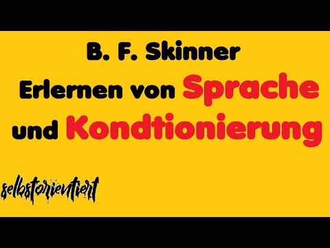 Video: Welche Auszeichnungen hat BF Skinner erhalten?