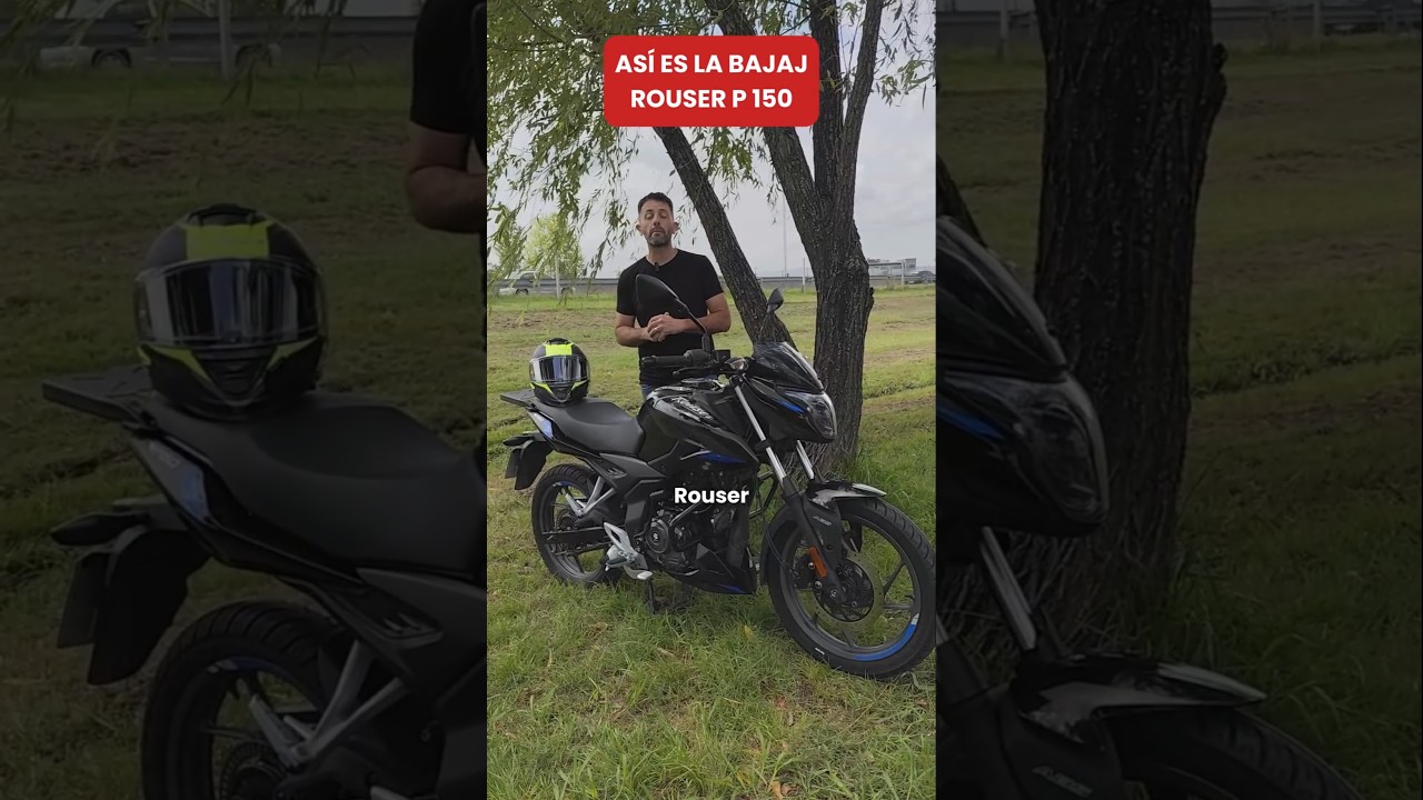 Bajaj Rouser, la MOTO UTILITARIA más equipada