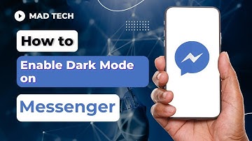 How to Enable Dark Mode on Facebook Messenger? Messenger Dark Theme Android