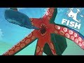 ПРОХОЖДЕНИЕ ЗА ГИГАНТСКОГО ОСЬМИНОГА | Feed and Grow Fish