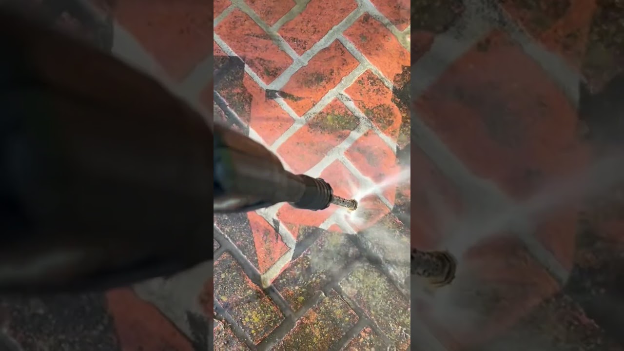 Before/After - Pressure wash!