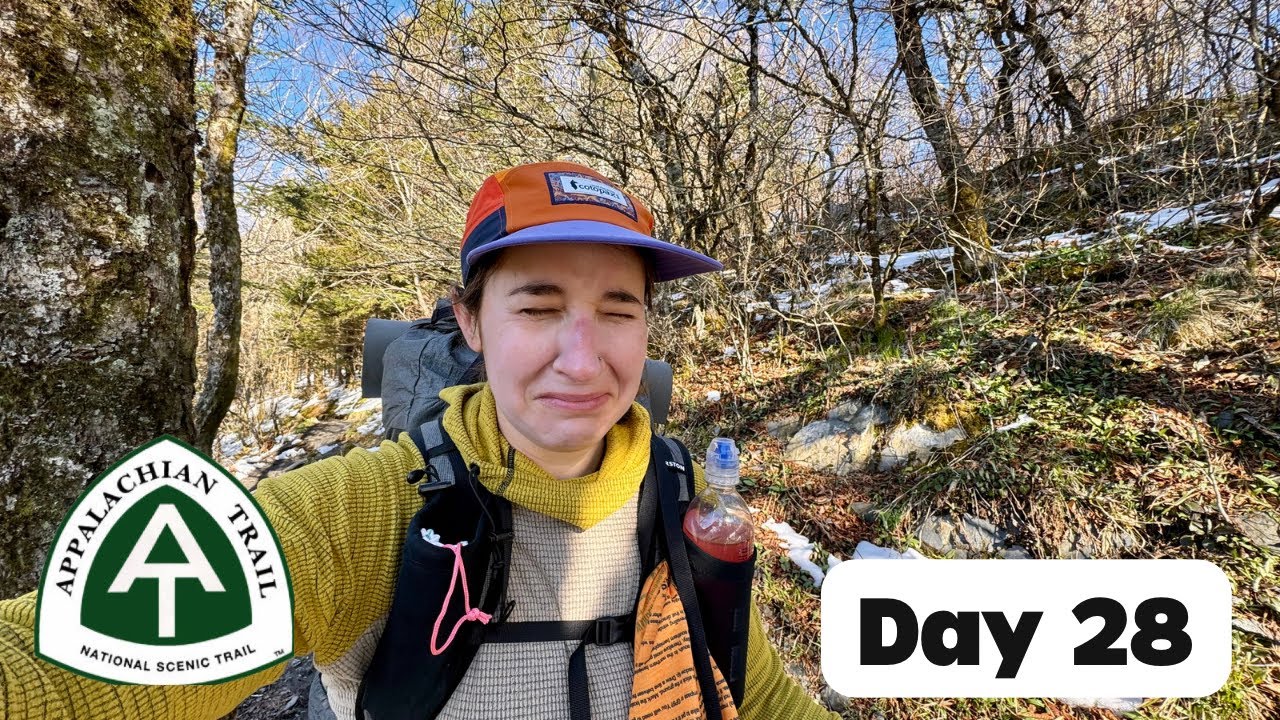 Day 28 My Biggest Trail Fear Came True 🥲 AT Thru Hike 2024 YouTube
