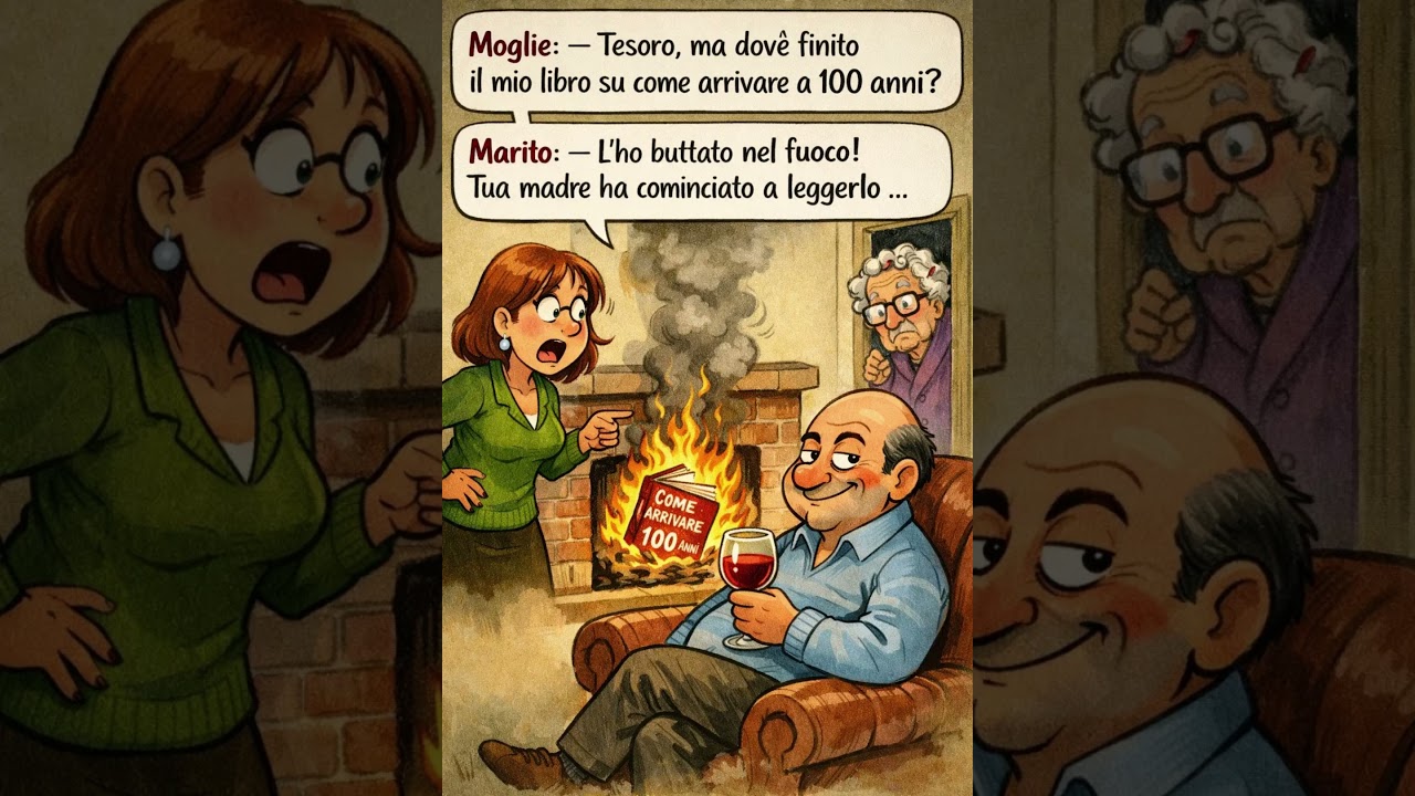 Tesoro, ma dov'è finito il mio libro su come arrivare a 100 anni