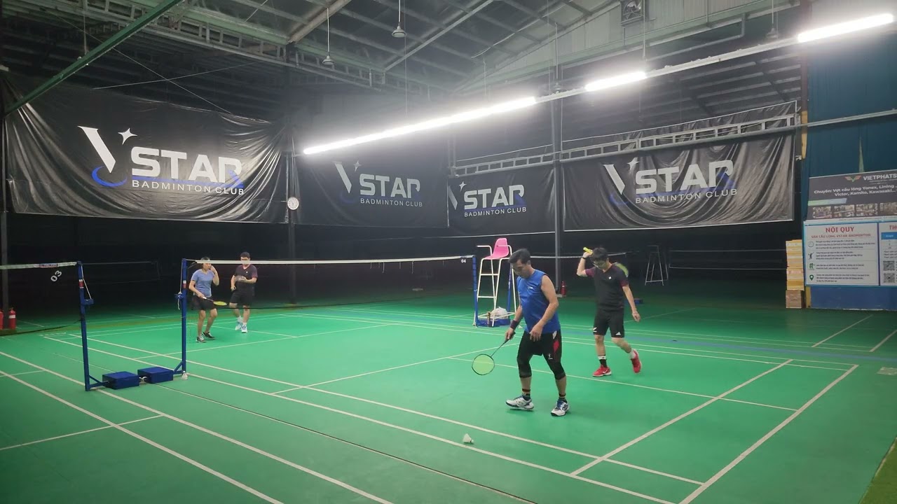 0503 Mix [CLVK ]🤾‍♂️ Bình / Văn🏸 Thu / Bon - HAPTHY Badminton - Sân Cầu lông Vstar