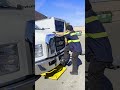 opening the Hood on a Ford F-650 Super Duty | United Towing & Mobile Oil Change Services