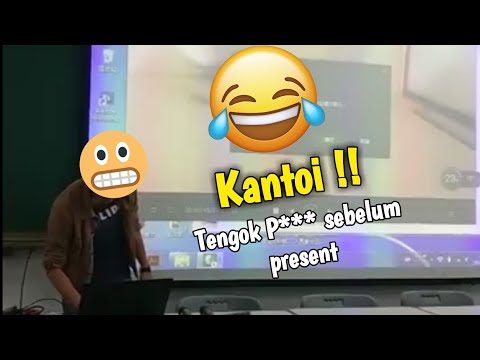 Kantoi tengok PO*N sebelum Presentation | Muka Selamber