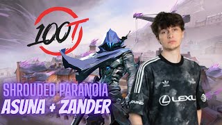 Radiant Omen👤 22 Kills!!! 100T Asuna Omen👤 VOD! ft. Zander and Grim vs. Dasnerth