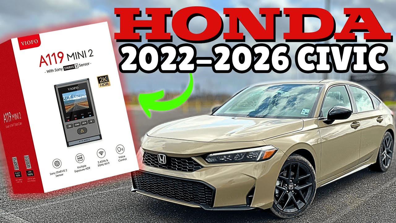 How to Install a Dash Cam in an 11th Gen Civic (2025 Hybrid)