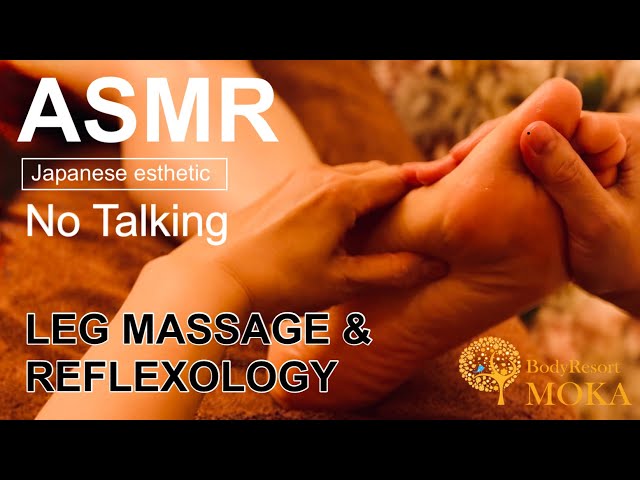 【ASMR・FootMassage】広告無し◆疲れも冷えもむくみも一掃！ふくらはぎのアロママッサージと足裏ツボ押しリフレクソロジー