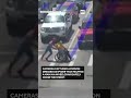 "Spider-Man" stops to help wheelchair-bound man in traffic