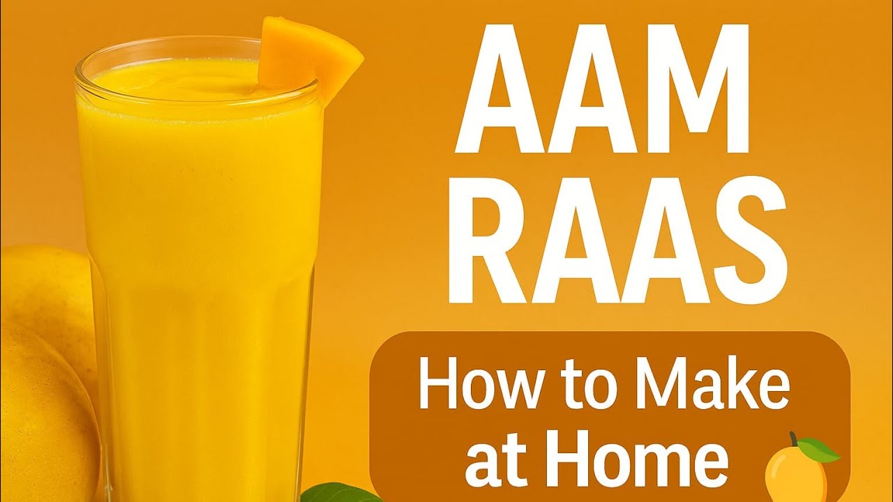 How to make aam raas at home 🥭🥭 | Home made aam raas in gujarati style ...