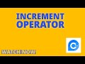 What is increment operator in c++In tamil|What is increment operator in c++In hindi|TechCsDepartment