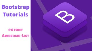 Bootstrap Tutorials Part 6 | Font-Awesome List
