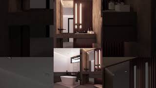 Dark Themed Bedroom Tutorial | Revit + Enscape Rendering #shorts