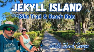 Jekyll Island Georgia's Beach Bike Trail Ride