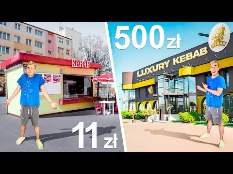 KEBAB ZA 11 ZŁ vs KEBAB ZA 500 ZŁ