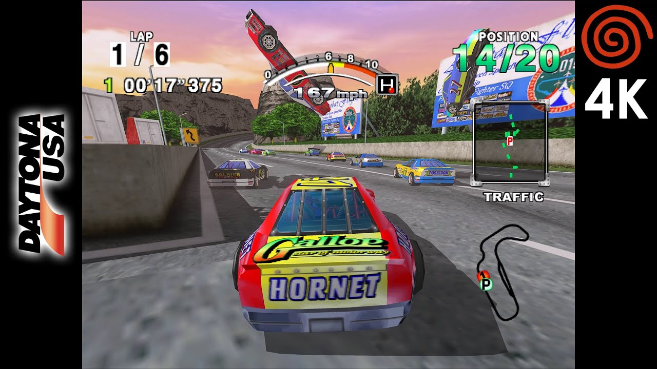 Daytona USA (4K / 2160p / 60fps) | Redream Emulator (Premium) on PC | Sega Dreamcast