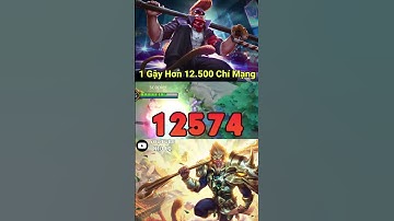 (Sốc Dame P26) Ngộ Không 1 Gậy Hơn 12.500 Sát Thương Chí Mạng Trong Liên Quân Mobile - NTD LQ