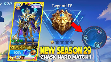 ZHASK BEST BUILD 2023 FOR AUTO DELETE ENEMIES!!(NEW SEASON 29)MLBB✓