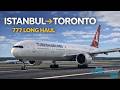 PMDG Boeing 777-300ER Turkish Airlines: Istanbul to Toronto | MSFS 2024 Full Flight