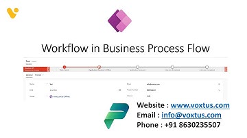 Workflow Integration in Business Process Flows | Dynamics 365 And Model Driven App Tutorial