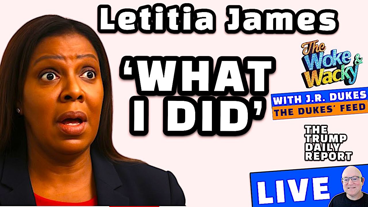 Letitia James SLIPS UP: ‘What I Did’ - Admits More Than She Should? | Freudian Fail!