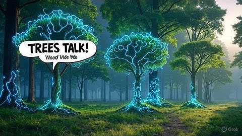 How trees secretly talk to each other in the forest: The Wood Wide Web!
