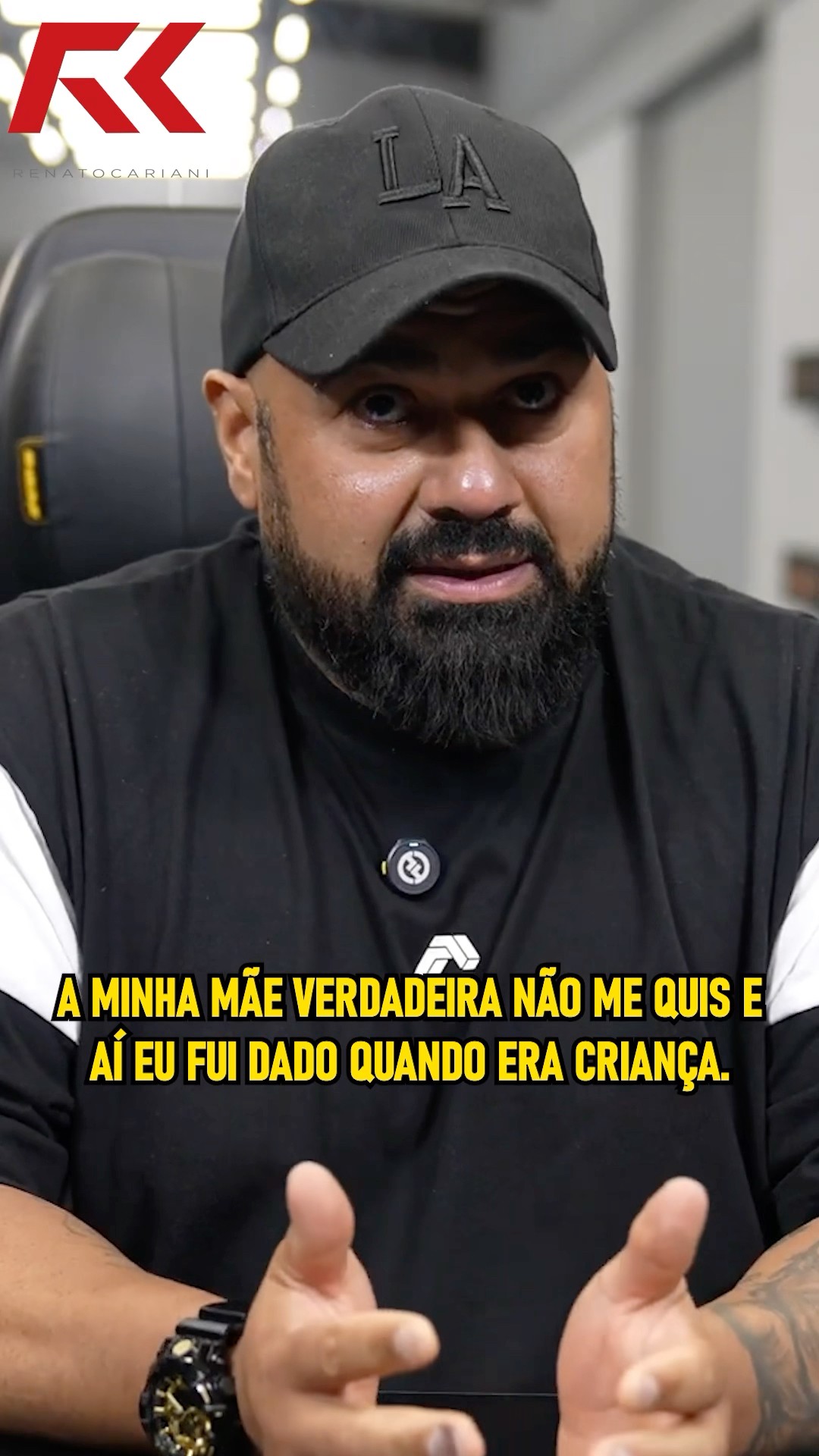 PROJETO COM ANÔNIMO: ELE CONTOU A SUA HISTÓRIA DE VIDA! #renatocariani #projetoanonimo #projeto