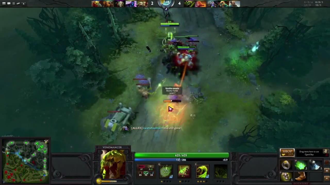 Dota 2- Mikelorus plays Venomancer v2