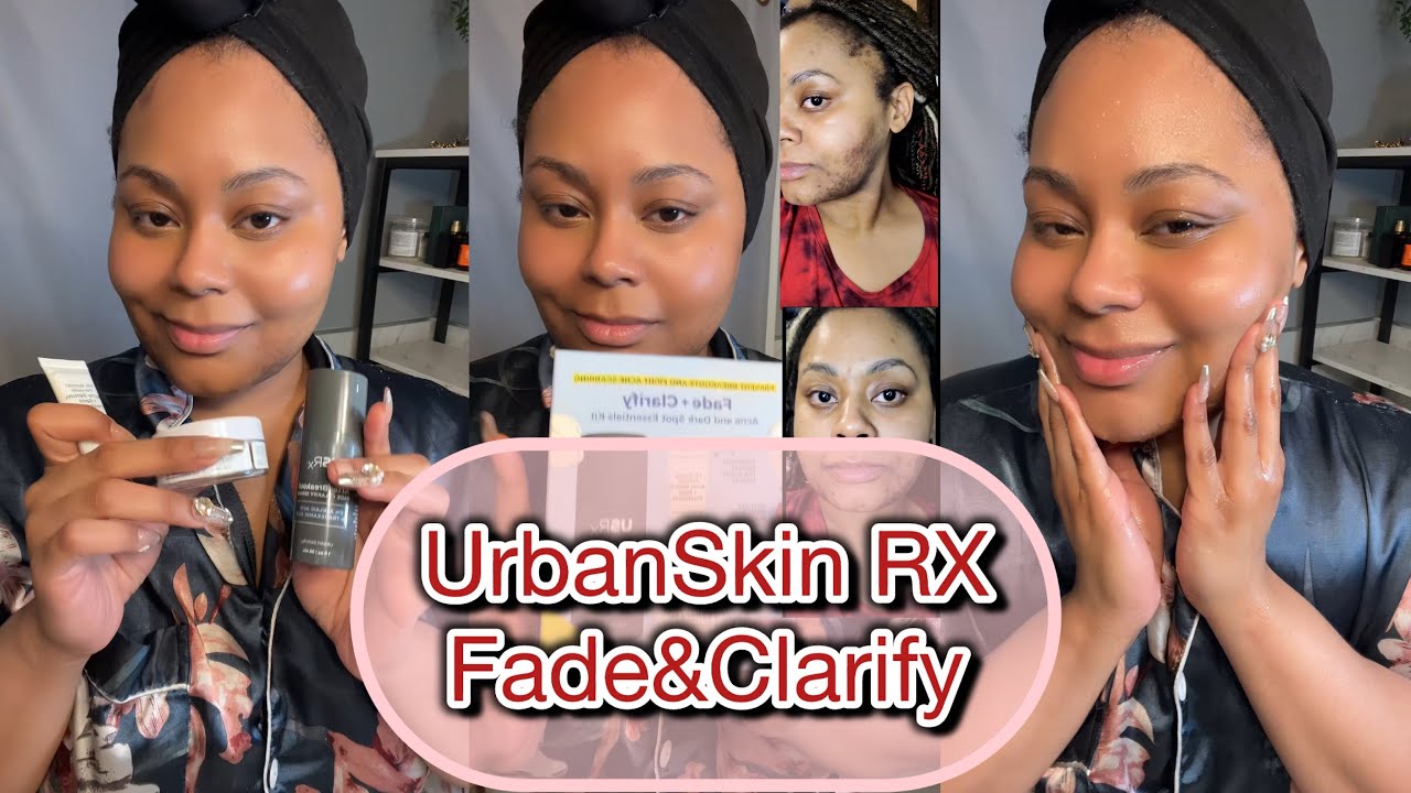 Urban Rx Acne Review urban skin RX fade& clarify acne and dark spot essential kit ...