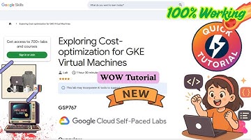 Exploring Cost-optimization for GKE Virtual Machines | October 2025 | #GSP767 #qwiklabsarcade2025
