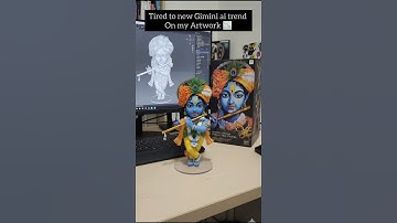 How I convert my artwork to Gimini ai 3d model #gimini #ai #3d #1million #nanobananaai #prompt