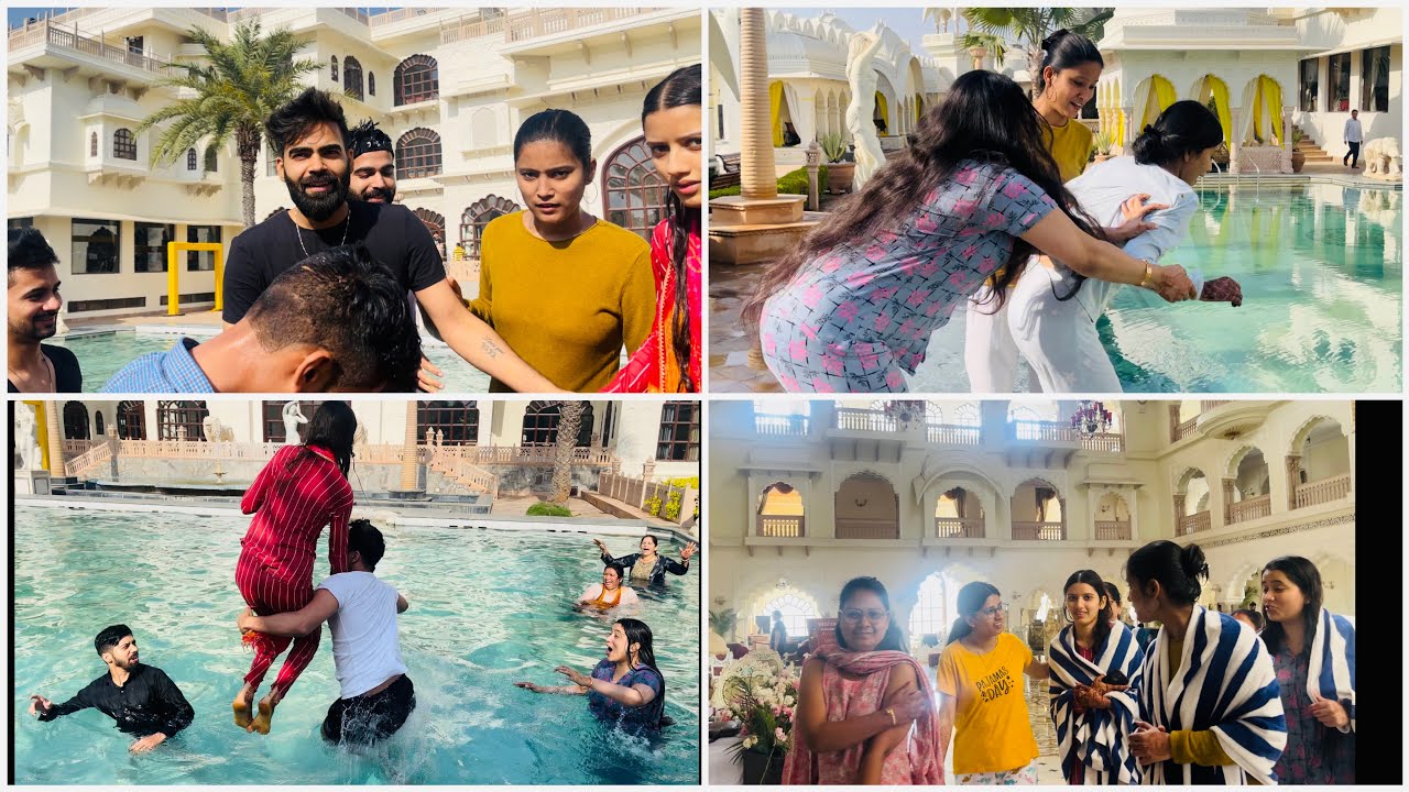 Toh aise shuru hui Pool Party