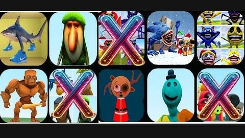 Nextbots in playground mod New updated new 69 wakes up monster italian brainrot chasing nextbots