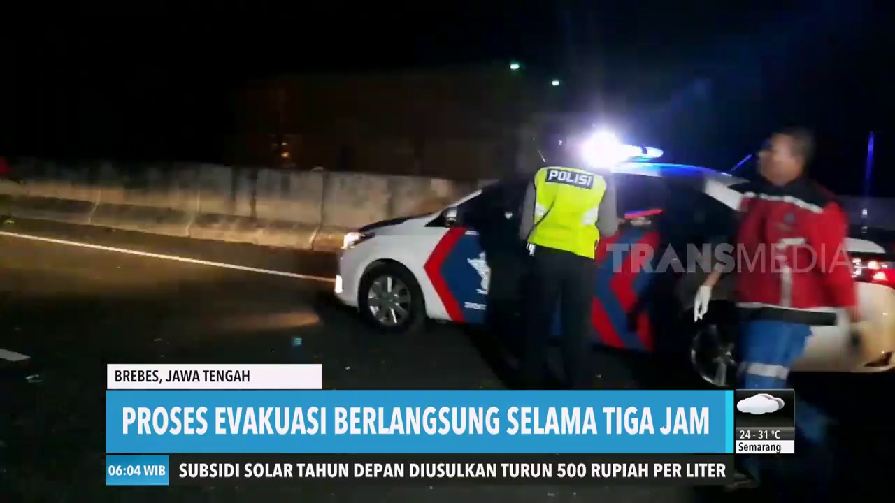Kecelakaan di Tol Pejagan - Pemalang, Tiga meninggal Dunia video phone beyonce mp3