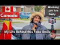 A day in my canadian life  episode 1 reel vs real life